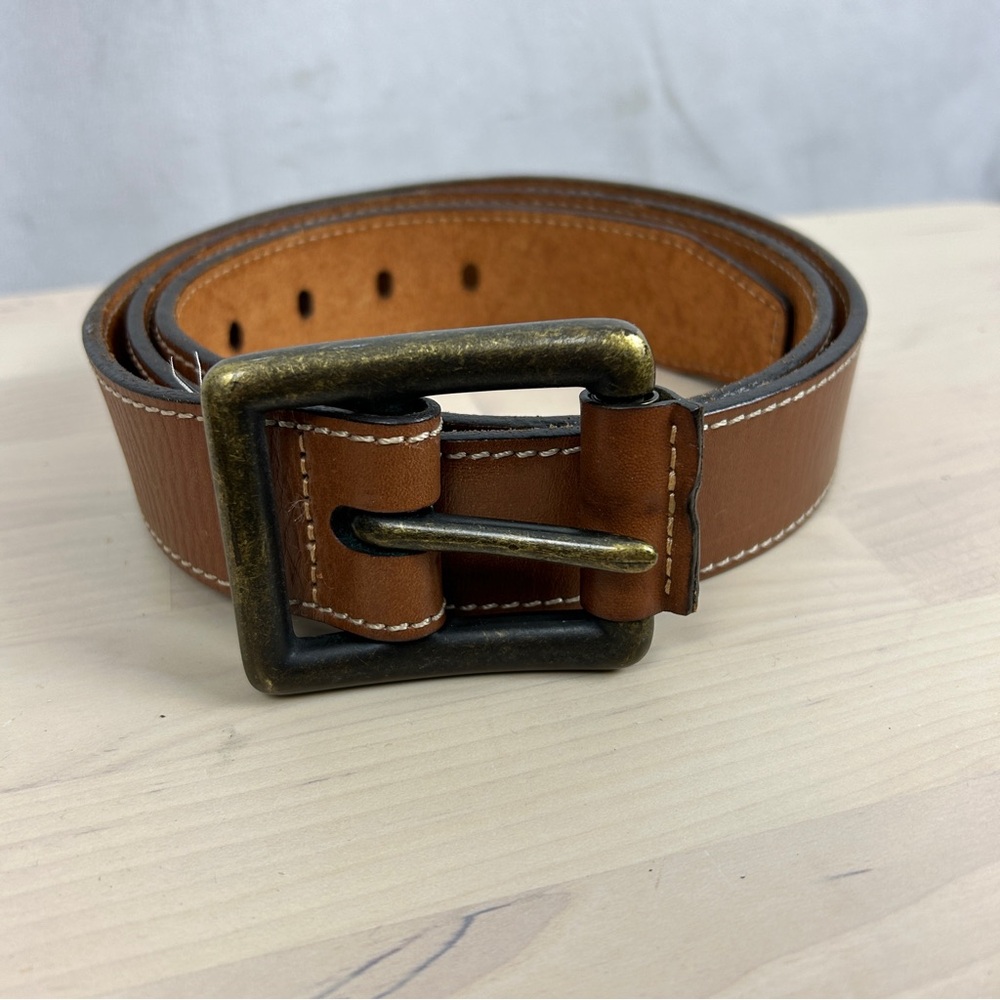 OLD NAVY Men's Genuine Leather Belt Size XL‎ Brown